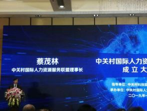 中關村國際人力資源服務聯盟正式成立 引領產業創新與國際化發展
